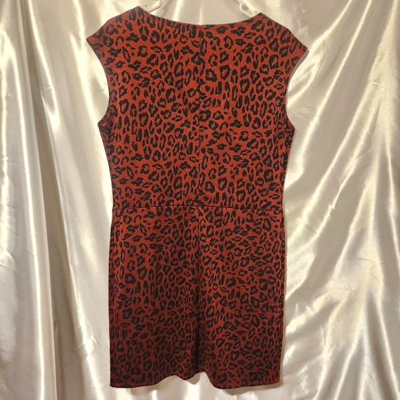 New Nine West Dress | Leopard/Cheetah Print | Sz L - Picture 2 of 4